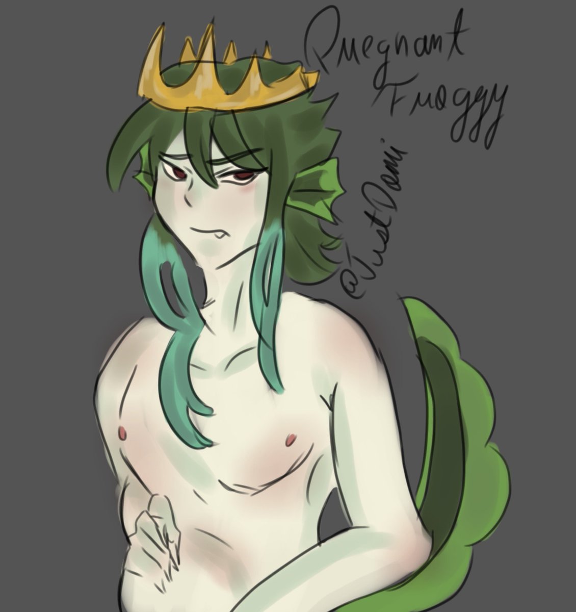 alvafr0's tweet photo. Pregnant #froggydude :P https://t.co/ojeXF24teO