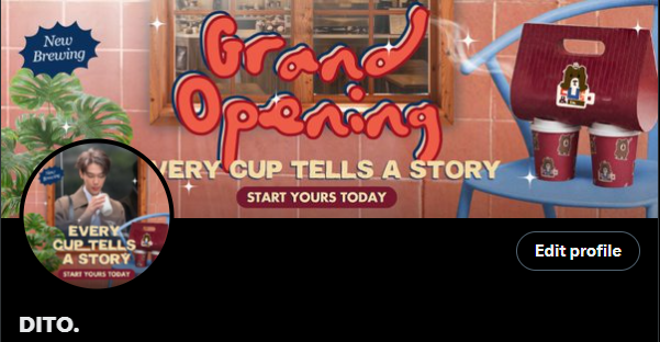 cupsdew's tweet photo. @CupsnCo_HQ Hello, I’m Dito, here for a new brew and a new story! https://t.co/wQkr5kUoOv