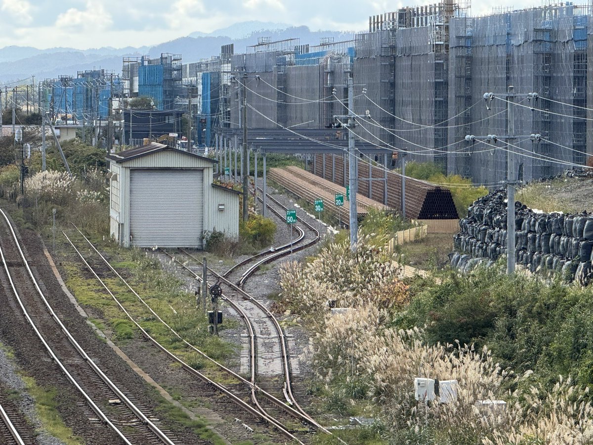 sotetsu7755F's tweet photo. レンタカーで一気に長万部へ移動して町民センターへ
ついでに新幹線工事も見てきた https://t.co/SWY6GiMA64