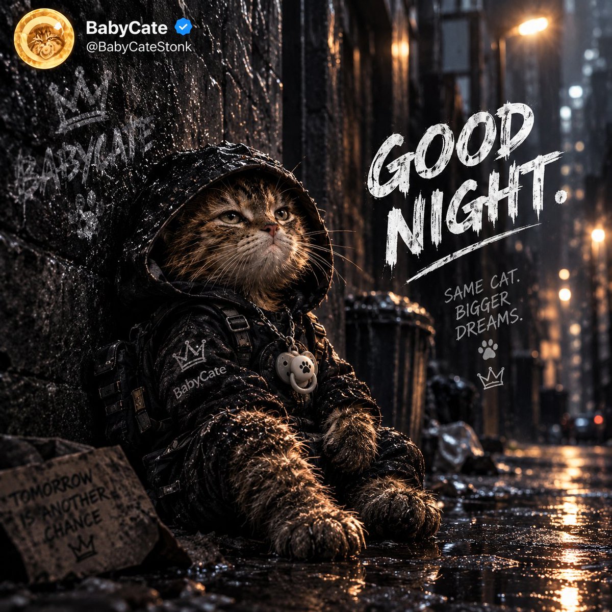 BabyCateStonk's tweet photo. GN. Day 16 CTO Leader diary:
@BabyCateOnStonk, @AltsalldayOne speaking: 
We're cooking something behind the scenes 🍳
We recognize What Most Memes out there Lack.
We're going to Transform solana:4JHXtNwMogExmcxXB1Ykb1A9s6yyAWKYG7xRurnT14Ws to Share the Same Traits as Multi-Million cap Memes.
We're going to Re-Brand Babycate to Stand Out from the Rest of the Beta plays of solana:Ai66LHZG9MCzg1WKdawwqduVAXpNDUuV8M3uyq5ppump 
As the True Heir.
#100Xgem 
#IYKYK 
💪🪖😼