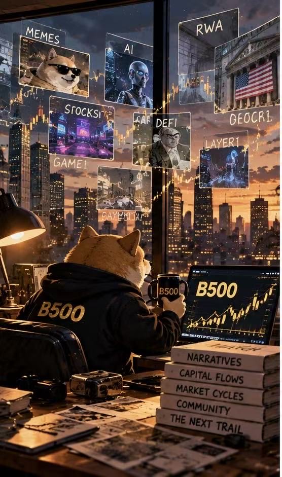 B500bnb's tweet photo. more assets doesn’t always mean more clarity

sometimes the edge is knowing what deserves attention
and what doesn’t

B500 is built around that filter

$B500 https://t.co/0tRhCVKh6o