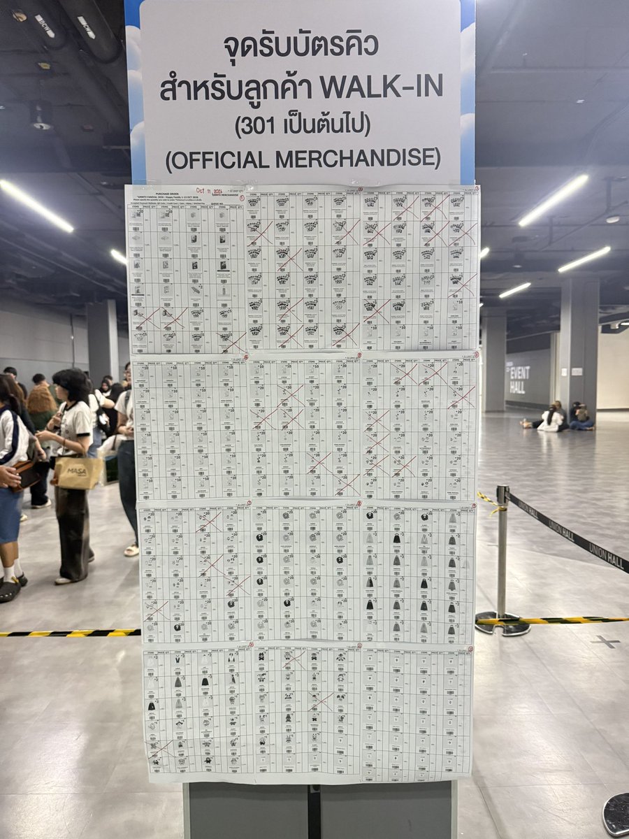 annelel_'s tweet photo. อัปเดต 11:26น. วท11/10/69
รายการของที่หมดค่ะ

#GMMTVFANIVAL2026HappyFamily https://t.co/s2pDUy6Q7i