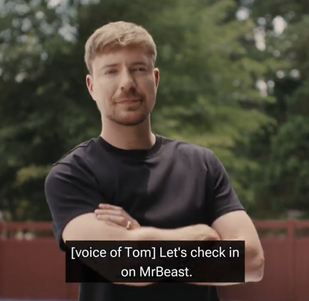 silIysakuraa's tweet photo. Mr beast doing the 1 young liberal https://t.co/gXmNWeIG8b
