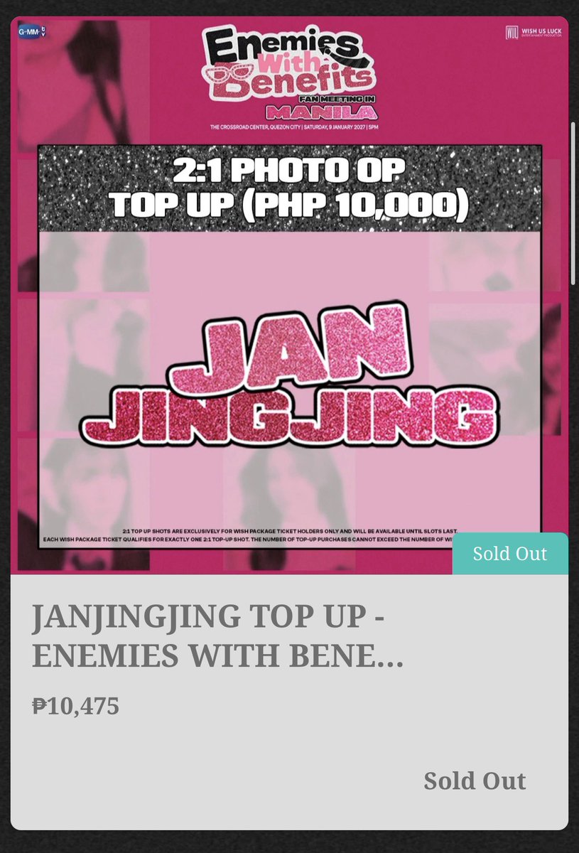 moonpoofoo's tweet photo. WTB JANJINGJING TOP UP BILIN KO NA SAINYO NG ₱11,000 PLEASE 😭😭 https://t.co/9TKEhq8mhC
