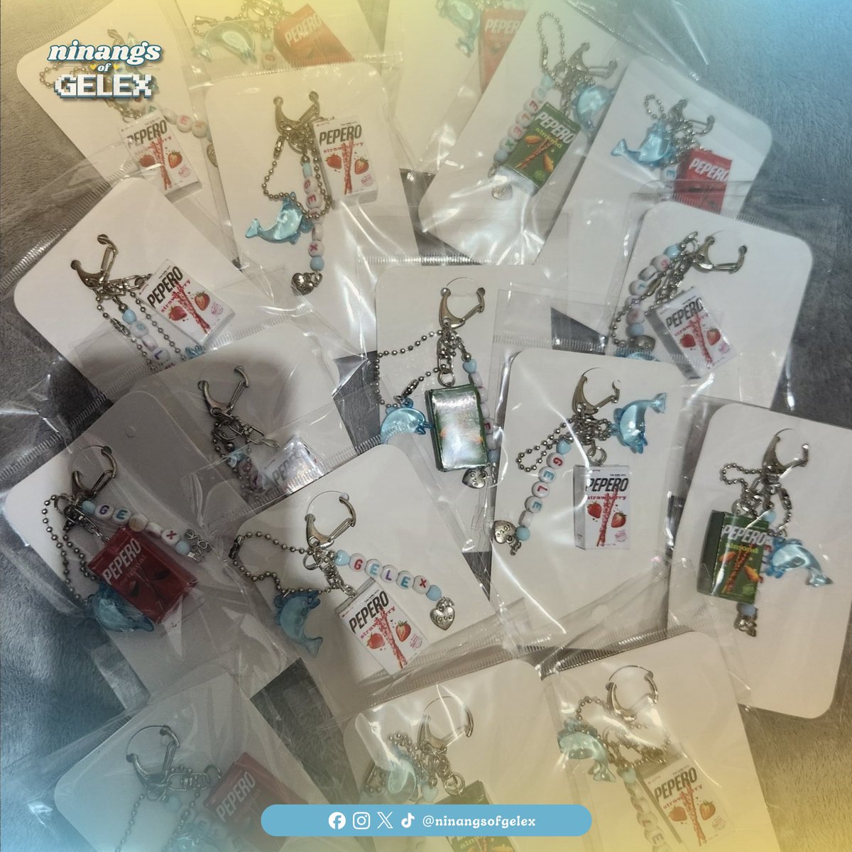 ninangsofgelex's tweet photo. A little something from the Ninangs! 

Look for @meligayaaaa and @eralrne__ to get your hands on these little gelex-inspired charms!

Limited supplies only, so grab yours while they last!

GELEX POWERHOUSE PAIR
#GeLexASAPXPComeback https://t.co/3pO6M93Gl1