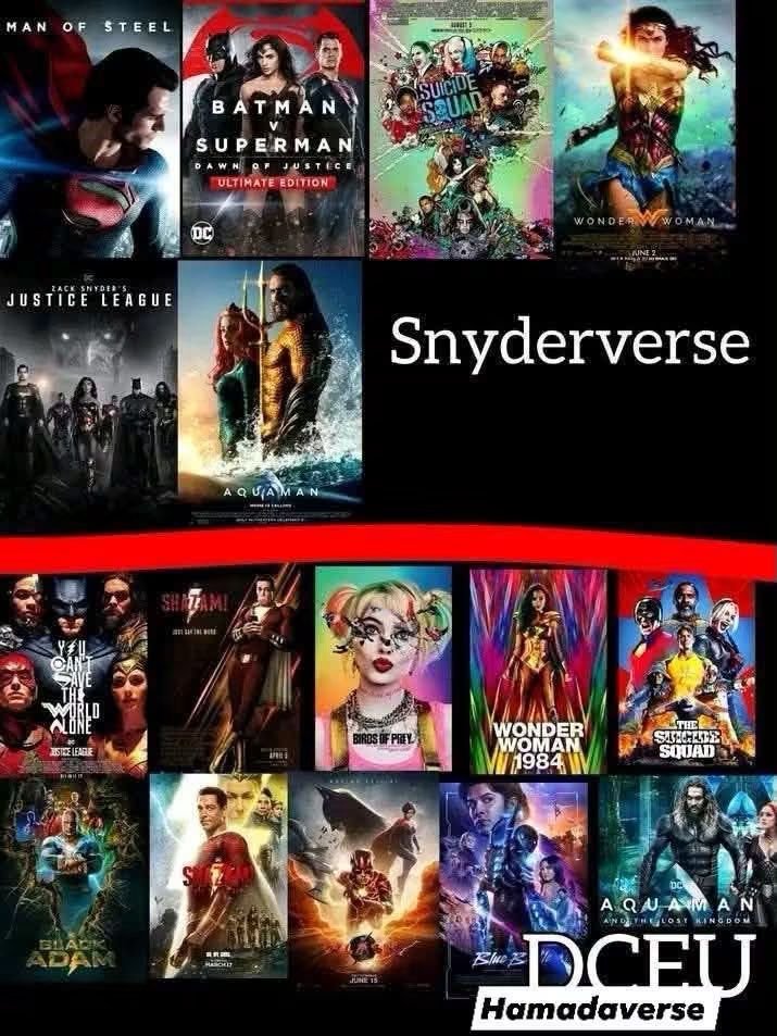 HallOfSV's tweet photo. For the people who keep forgetting Hmada's movie has nothing to do with Zack Snyder. https://t.co/vivpXQgdhz