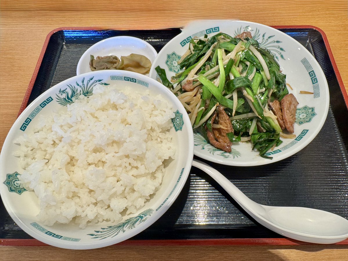 highrock_x's tweet photo. ランチ

ニラレバ炒め定食

830円

ごちそうさまでした😋

#ランチ
#中華料理
#日高屋 https://t.co/YsfN5nLqar