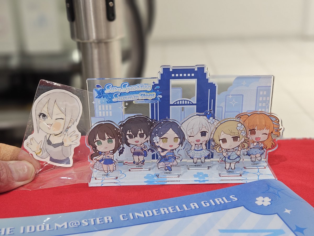 JonaLynot's tweet photo. しゅこ…デレマスタワーコラボ@大阪スカイビルに行ってきたよ…

LiPPSの相方や、ガルフロメンバーの姿を観てきたよ…

(砂塚ちゃんと周子のコラボ…しおみごはんダイエット編になるか？非公式だけど💦) https://t.co/IcKrY22kMq