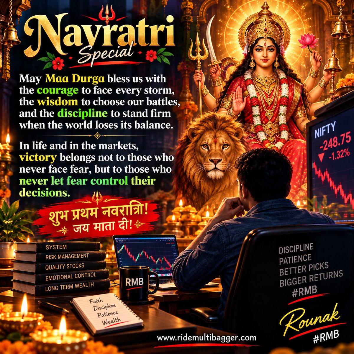 RideMultibagger's tweet photo. #Navratri #navratrifestival https://t.co/i7ZORWe6JP