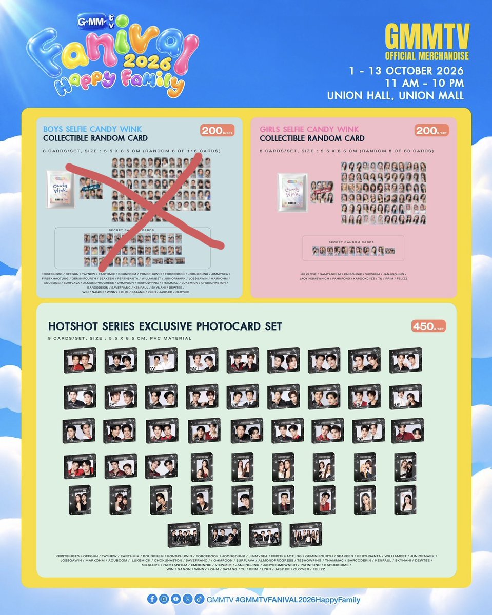 maiii3012's tweet photo. 🌟รับหิ้วรอบ walk in 🌟
📍มีชื่อวันที่11 q196 
ส่งป้าไปหาเพิ้ดต้าที อยากได้คูปอง😭
✅หิ้วฟรี ไม่ได้คูปอง 
✅นัดรับหน้างานได้ 
✅กรณีจัดส่ง เหมา50บาทค่ะ

แรนด้อมชายเต็ม
แรนด้อมหญิง ว่าง4
อย่างอื่นว่าง
ตกต 1100 
❌เอนี่ เวสลี่

👉สนใจ DM
#GMMTVFANIVAL2026HappyFamily
#ตลาดนัดGMMTV https://t.co/H0efL5UHzJ