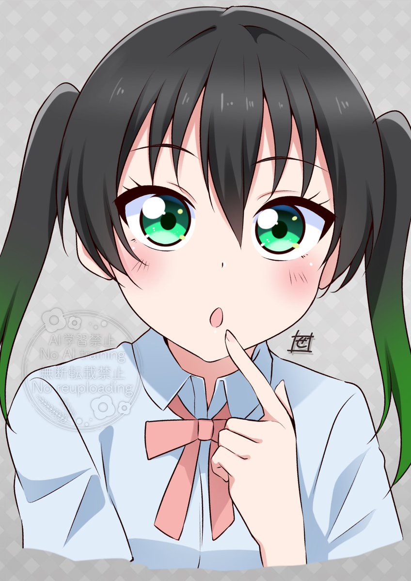 zero_0w0's tweet photo. 侑ちゃん🖤
#虹ヶ咲　#lovelive https://t.co/XG6iuN0CF1