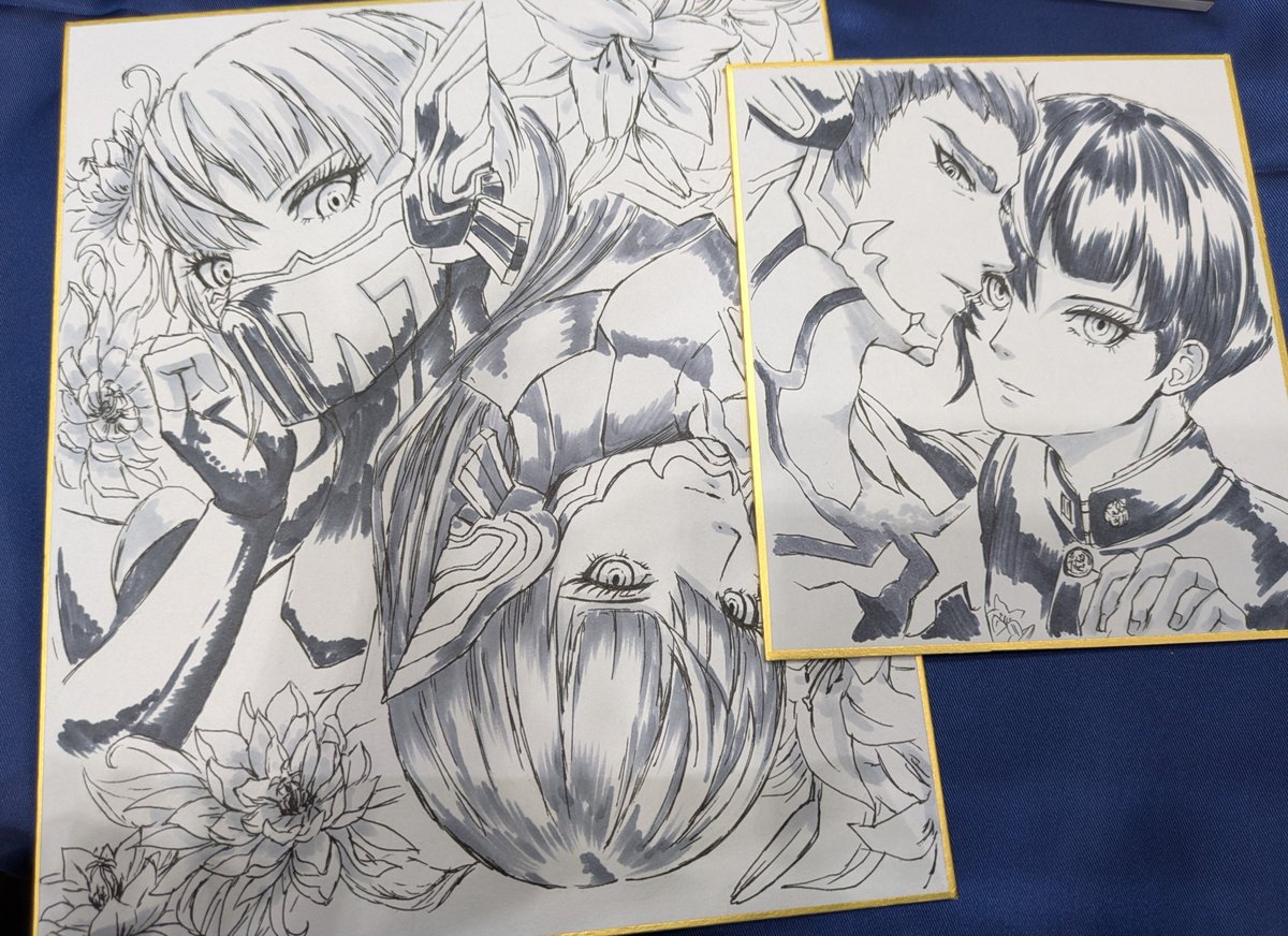 arnhachi's tweet photo. おひま時間モソモソ描いてました✍️
ハチさんはAIではありませんよと(笑) https://t.co/P9L1H2qsRK