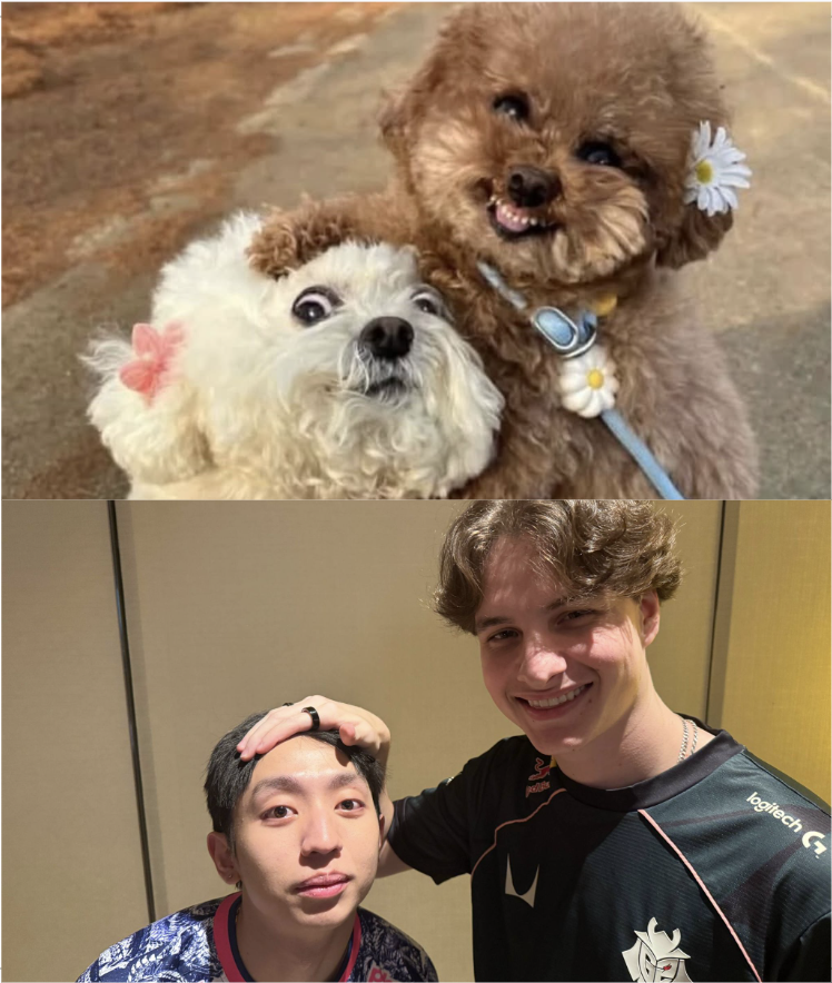 pprxteam's tweet photo. cheering you on today bestie @G2VALORANT https://t.co/UtGno4pAQS