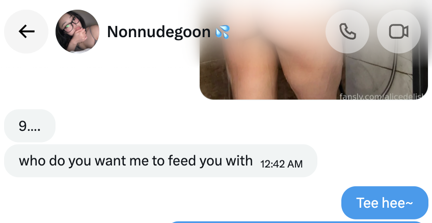 EndlessElljay's tweet photo. Losers like this are so easy to beat 😘

#wankbattle #wankchat https://t.co/ajqxqfoqT6