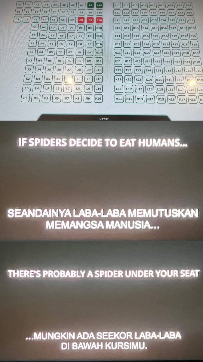 ramenow's tweet photo. 🕸️🕷️ #CrawlersFilm delivers a nerve racking survival thriller from the producer of #JohnWick. With #claustrophobic tension, #unsettlingvisuals & relentless #arachnid terror, it turns an ordinary apartment complex into a living nightmare. A chilling, skin crawling experience!🎬
#CrawlersMovie #Thriller #CratureHorror #MovieReview #Citimall #CitimallBontang @cinema21 @angelgomez_h @roadsidetweets @PromoteHorror