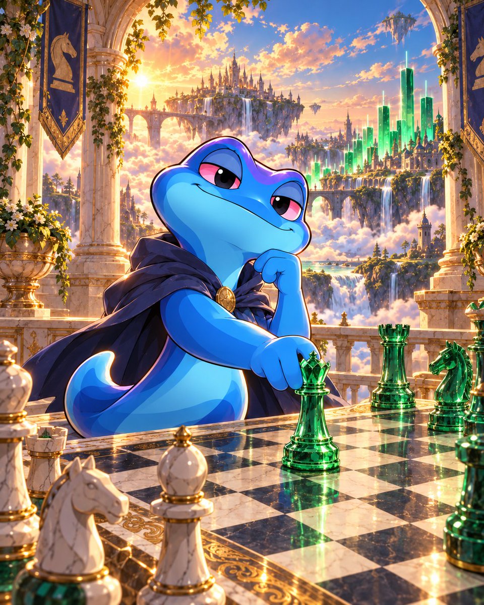 MarkWang_crypto's tweet photo. snek:native, your move. 🐍♟️

In this bull-run daydream, one emerald queen turns the board into a skyline of green candles. Community imagination is the real wildcard. 💚✨

What’s your dream endgame?
#SNEK #Cardano https://t.co/eKpmPJA2Qu