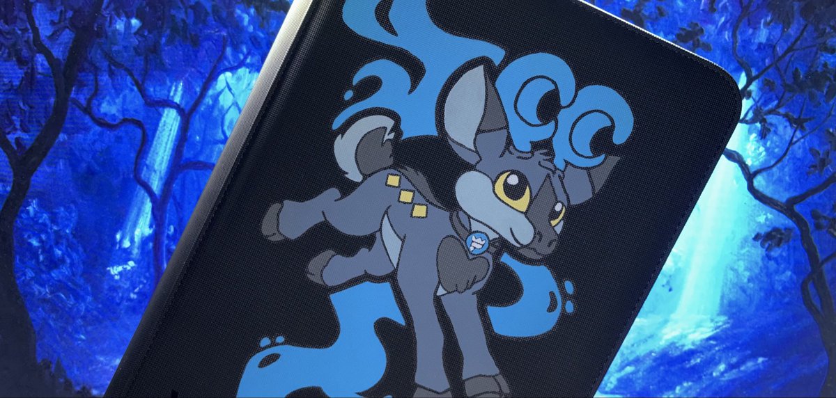 karisyh's tweet photo. yet another @Elestrals binder 💙🌙  i really enjoyed making this one ◡̈ https://t.co/mfNYgpfWWK