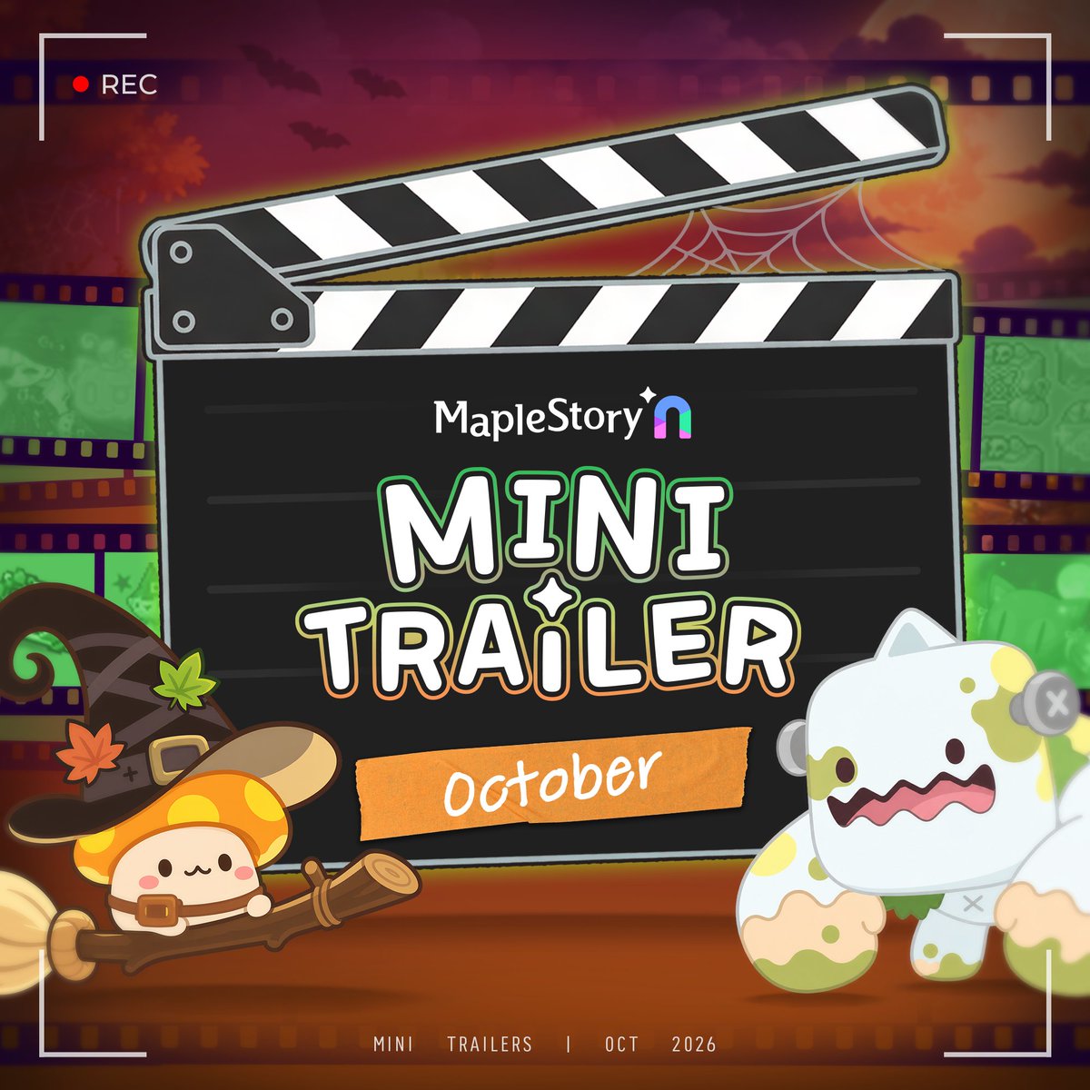 MaplestoryU's tweet photo. October Mini Trailer, but we’re not showing all our cards just yet!
A little more will be revealed each day.

Spotted any clues? Share it below 👇 https://t.co/J6HzP4YWTA