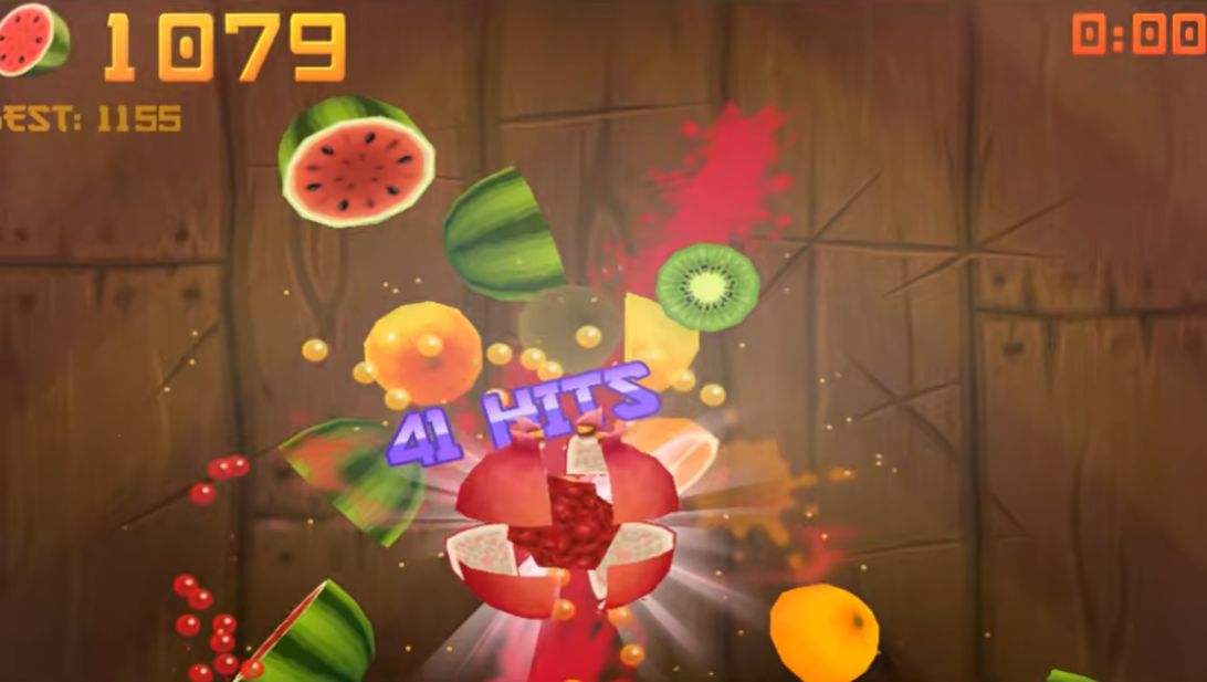 ToolAssistedRun's tweet photo. The very first PS Vita TAS ever made with #Chimera! An amazing Fruit Ninja run by BrunoRaji -- Check it out! https://t.co/Xr4hZYTtYr https://t.co/A28JGu7ct7