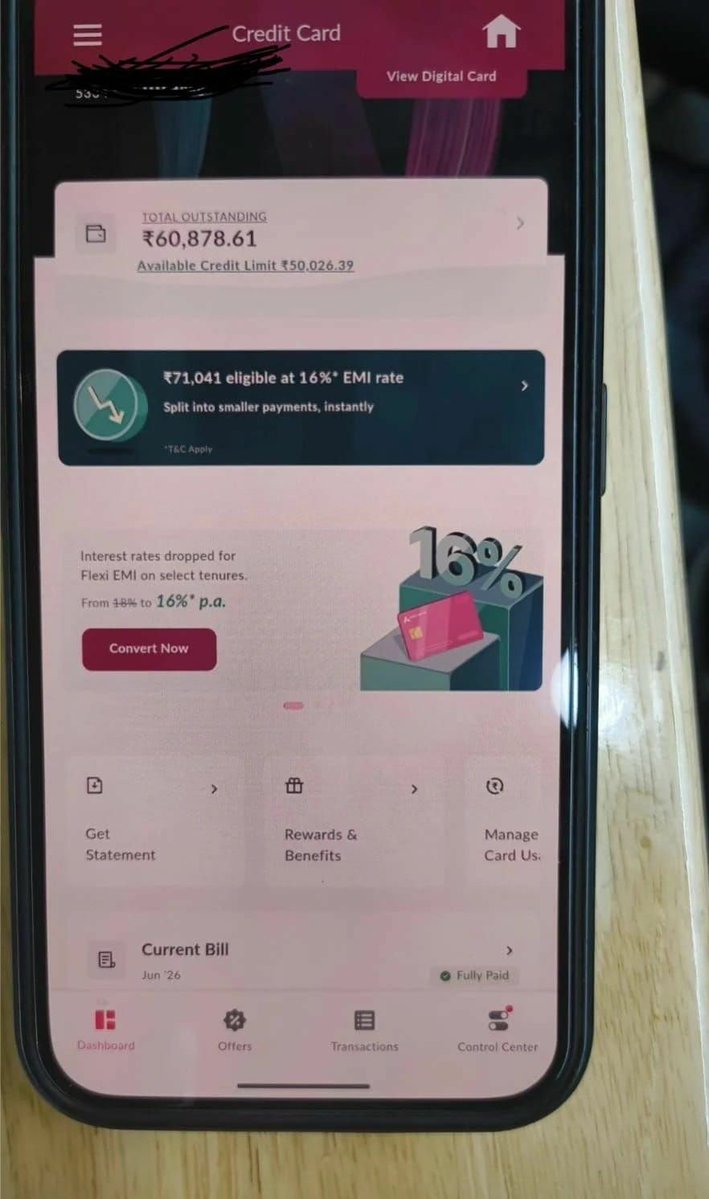 DutyDrivenGirl's tweet photo. A man purchased an iPhone 16 from Flipkart for ₹59,475 using his Flipkart Axis Bank Credit Card, expecting 5% cashback.

But shortly after delivery, he discovered that the transaction had been converted into EMI without his consent.

He immediately foreclosed the EMI through the Axis Bank app, only to see his outstanding amount rise to ₹60,878.61 due to foreclosure charges and taxes. 

Now the big question is: If he never opted for EMI, why should he pay foreclosure charges?

Who is responsible for this mess  Flipkart or Axis Bank?

Customers deserve transparency, not unexpected charges on their credit cards.

Should the bank reverse these charges if EMI conversion happened without the customer's consent.