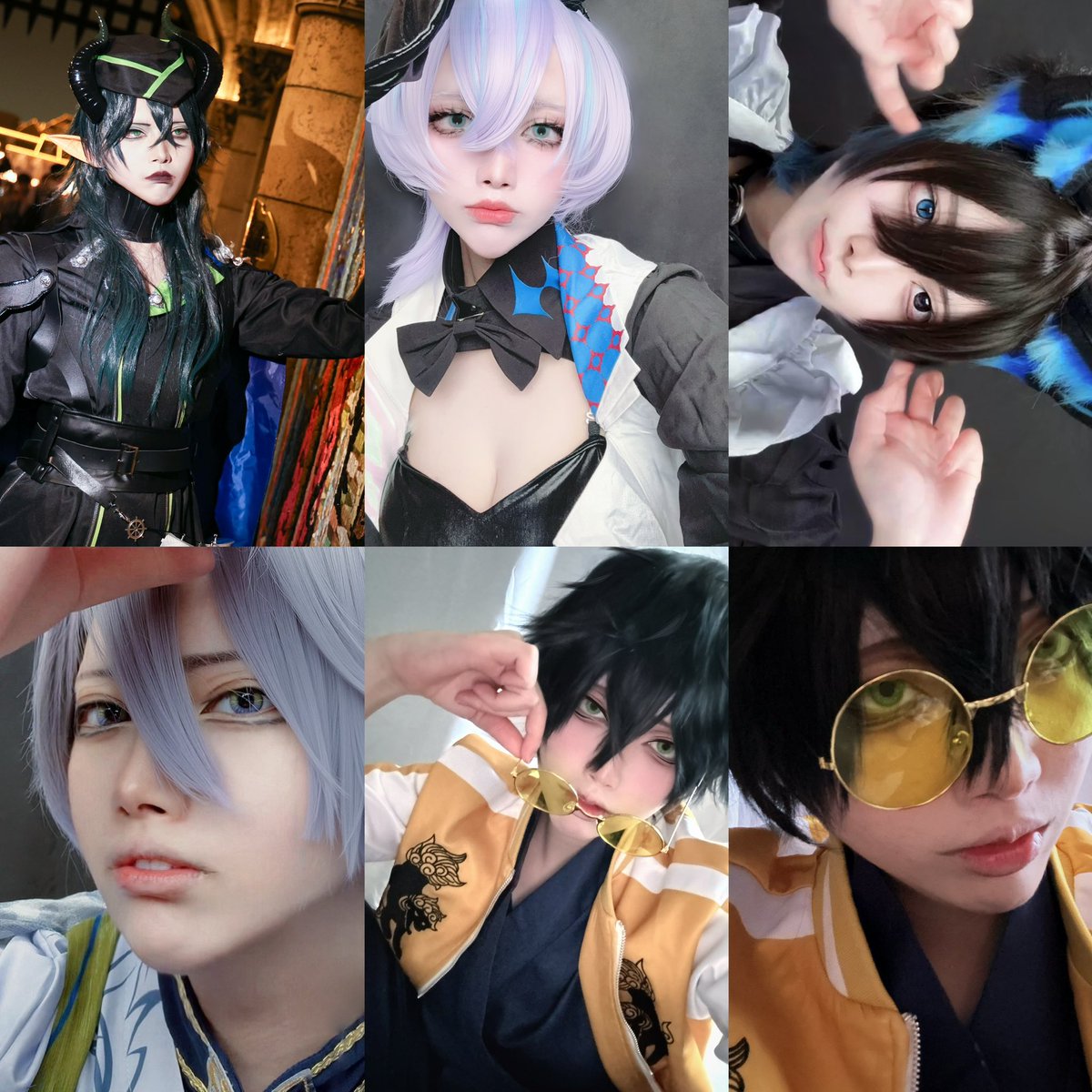 A0inu_cos's tweet photo. 🏷️失礼します🙂‍↕️現在ツイステ、鬼滅、チェンソーマン、🌈🕒、ウィンブレ、創作男子のコスしており主に男装しており主に宅コスですがイベやスタジオ撮影もしてます！ﾎﾖﾊﾞ作品もやりたいです((
低浮上気味ですがﾅｶﾖｸｼﾃﾈ
 #ツイステレイヤーと繋がりたい
 #にじさんじレイヤーと繋がりたい https://t.co/Zkhe84MZ9y