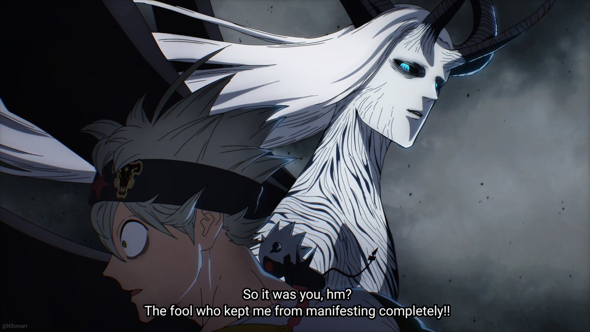 N3croArt's tweet photo. LUCIFERO APPEARS
#BlackClover #ブラッククローバー https://t.co/6316q5HVd6