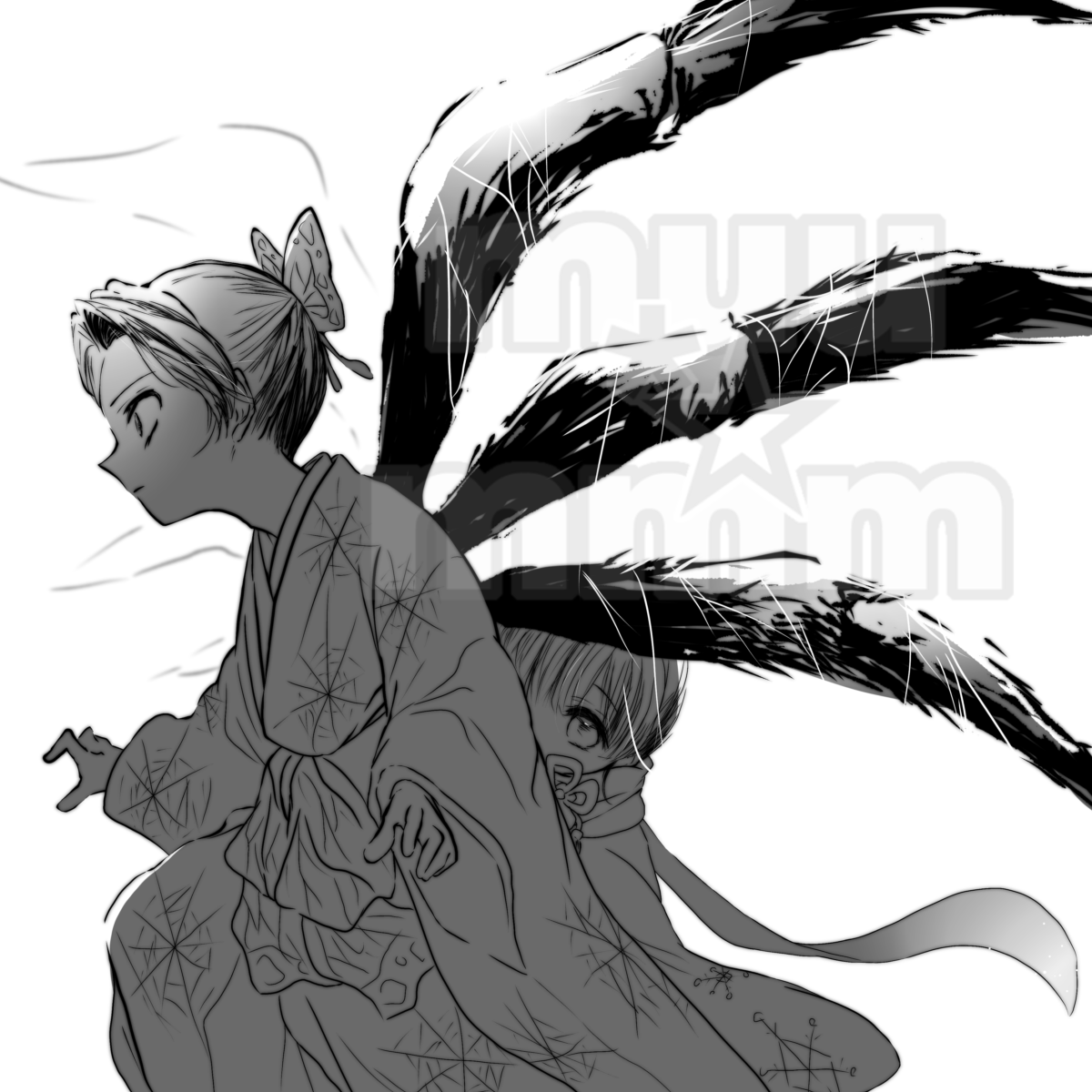 bataxizu's tweet photo. 🕷️と❄ https://t.co/kJADoWD8Zh