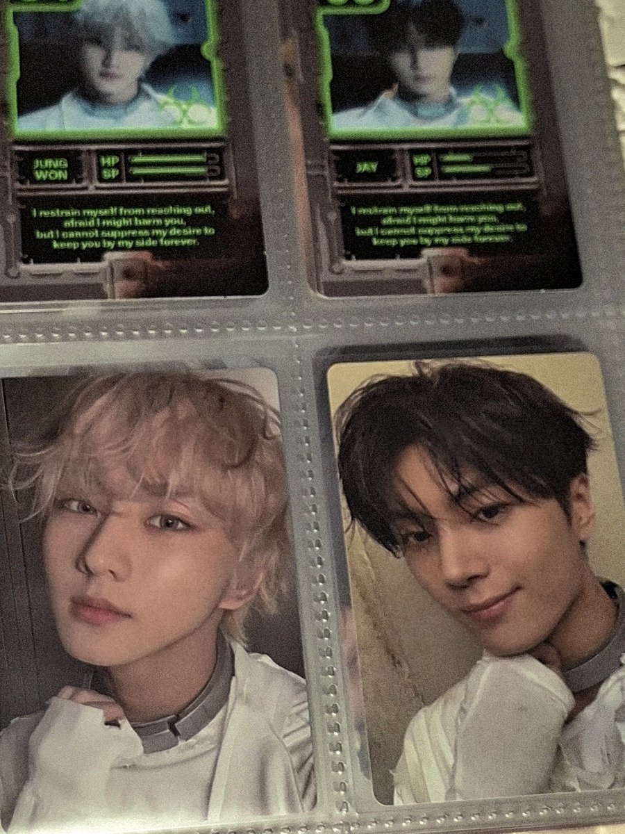 noxwonchu's tweet photo. finally completed the jaywon babygirl pc set. thank you to whoever gave me the jay pc https://t.co/WRLR6stfeP
