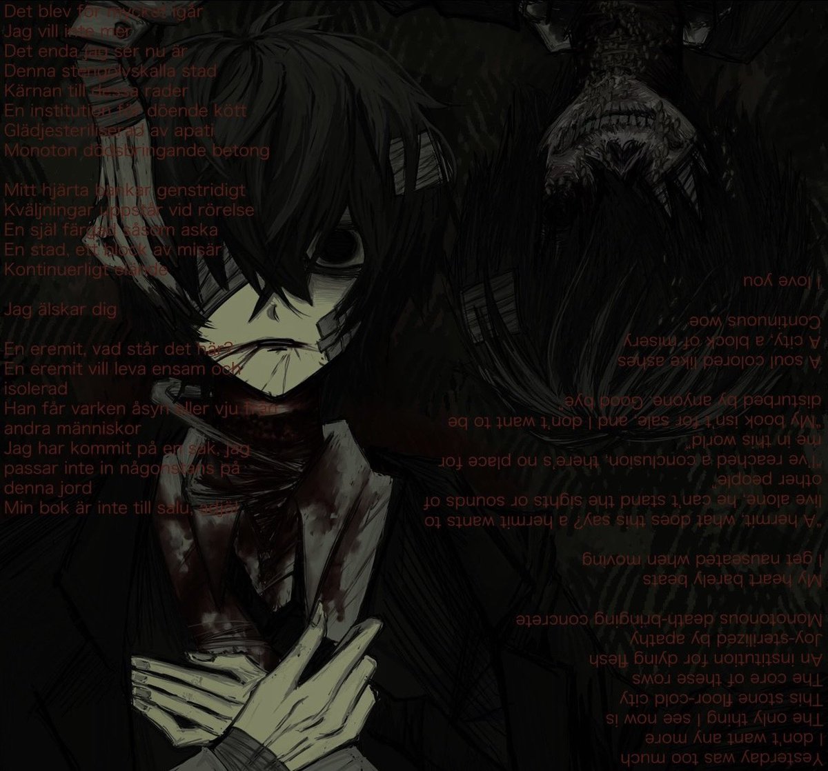 schiz0creep's tweet photo. #bsd  #文スト 
I love (to hurt) you https://t.co/Ol0Eb98K3m