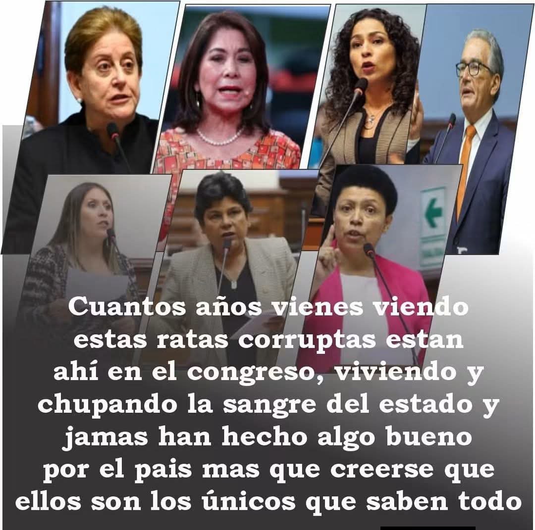 ALFONSO57820023's tweet photo. Éstas señoras son gente que han delinquido con Montesinos desde los años 90, por eso son agresivas, no han estudiado nada solo saben gritar y hacer berrinche en él congreso, van a pasar 5 años sin pena ni gloria, las grandes obras necesitan grandes proyectos, éstas no saben sumar https://t.co/y21DVMng2g