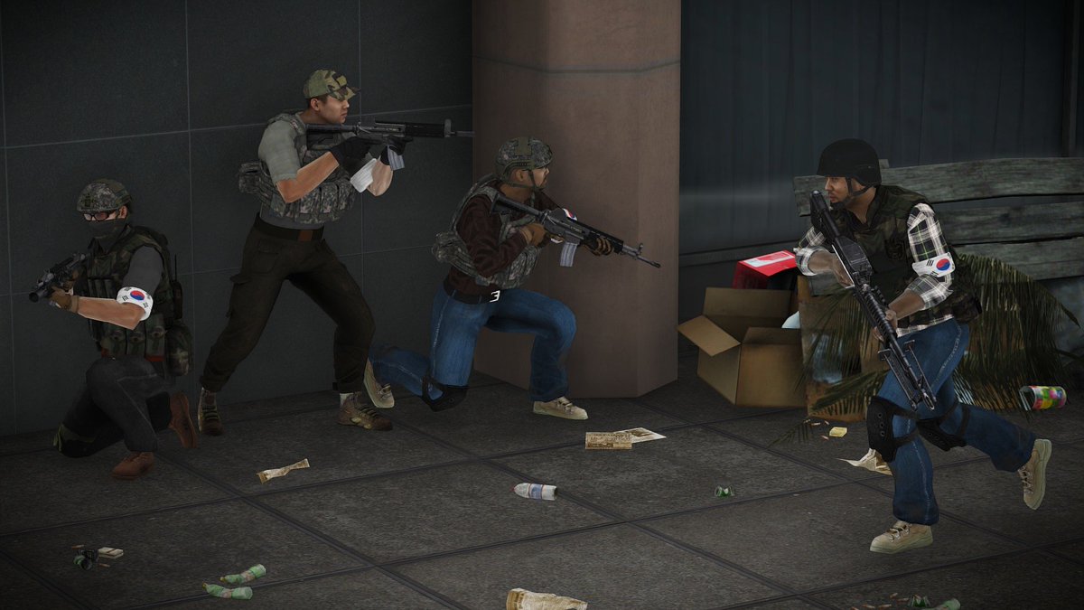 flex7103's tweet photo. I have released a new update for my Korean mod for Arma 3, I have added two militia factions and Korean radio protocol for all the units, now they actually speak Korean instead of English. Check it out!
https://t.co/3vsz5AA7lf

#Arma3 #ArmaPlatform #Korea https://t.co/154TFpjdY7