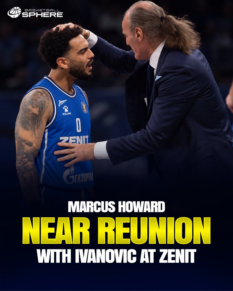 BSphere_'s tweet photo. HOWARD CLOSE TO LEAVING BASKONIA 👀

As reported by BasketNews and also confirmed to Basketball Sphere, Markus Howard is in advanced talks with Zenit, where he could reunite with head coach Dusko Ivanovic 🤝

The 27-year-old American guard has seen his role at Baskonia significantly reduced at the start of the 2026-27 EuroLeague season 😬