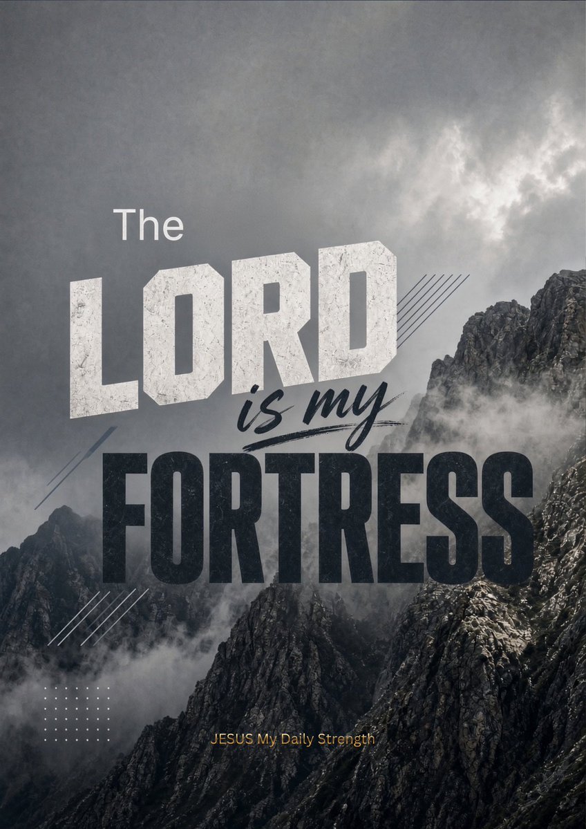 JESUS__Strength's tweet photo. Psalm 27:1
"The LORD is my light and my salvation—so why should I be afraid? The LORD is my fortress, protecting me from danger, so why should I tremble?"

Fear has a way of talking loudly. It tells you everything that could go wrong and makes the problem look bigger than it really is. But fear doesn't get the last word. When God is your light, the dark corners lose their power. When He's your fortress, you have a safe place to stand no matter what's coming at you. So the next time fear starts shouting, ask it the same question David asked: why should I be afraid? You have every reason to stand firm today, because God is on your side.

#NoFearHere #GodIsMyFortress #LightInTheDark