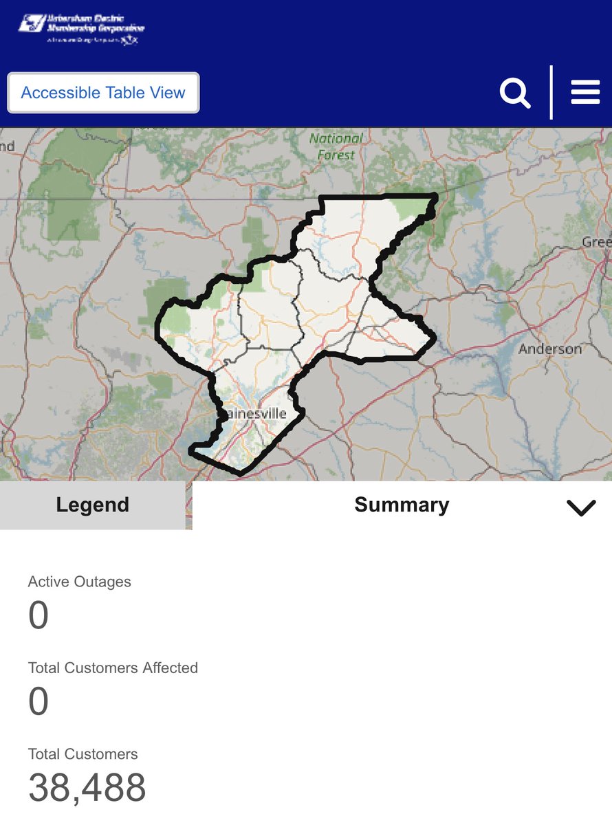 HabershamEMC's tweet photo. We are proud to report that we have got the final meter back on from the storm. Our crews and contractors worked safely during this storm and we are thankful for everyone’s efforts. We appreciate your patience and understanding. Have a great Sunday. https://t.co/QcpmcPai8V