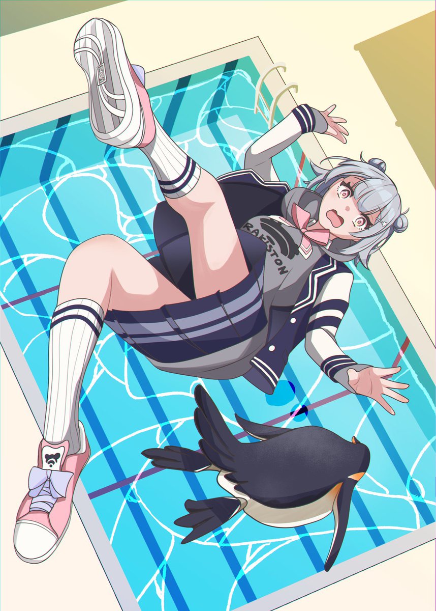 Invader000's tweet photo. 新刊からイラスト大公開！！
ちゃんと全員描いてます🫶
#小樽潮風高校 https://t.co/6Yw9xnMRFS