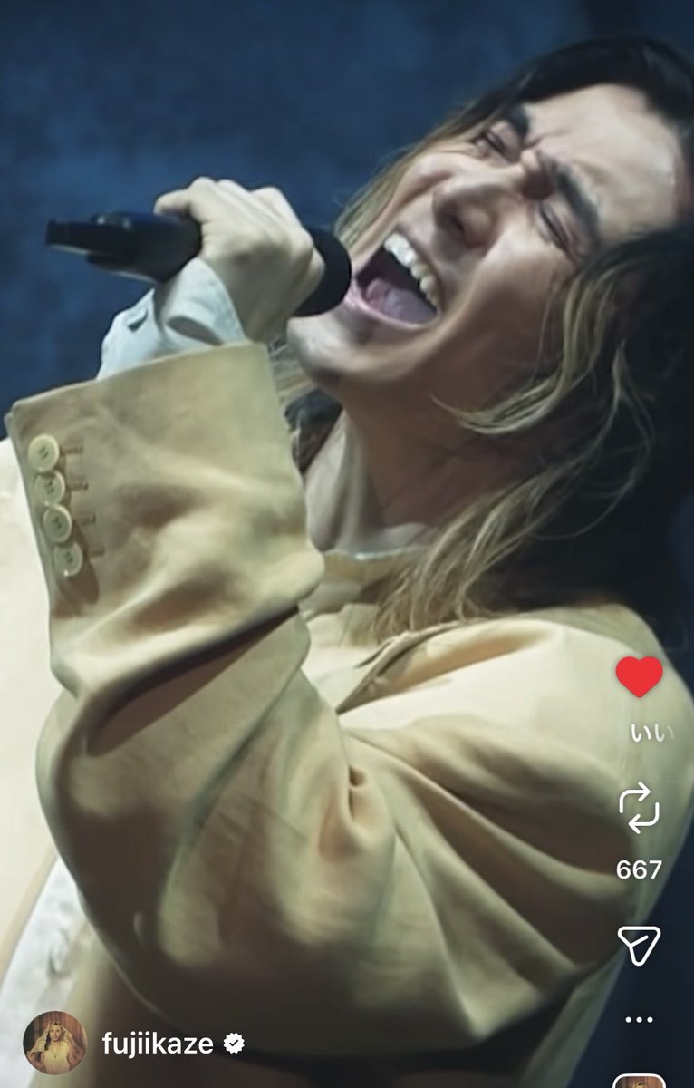 chi_hiro221's tweet photo. FUJIROCK のYou 💓
聴いても聴いても新しい発見があって
大好きが更新されてゆく♡
いいスクショ撮れた🫰
#藤井風instagram https://t.co/ztK3CcknY7