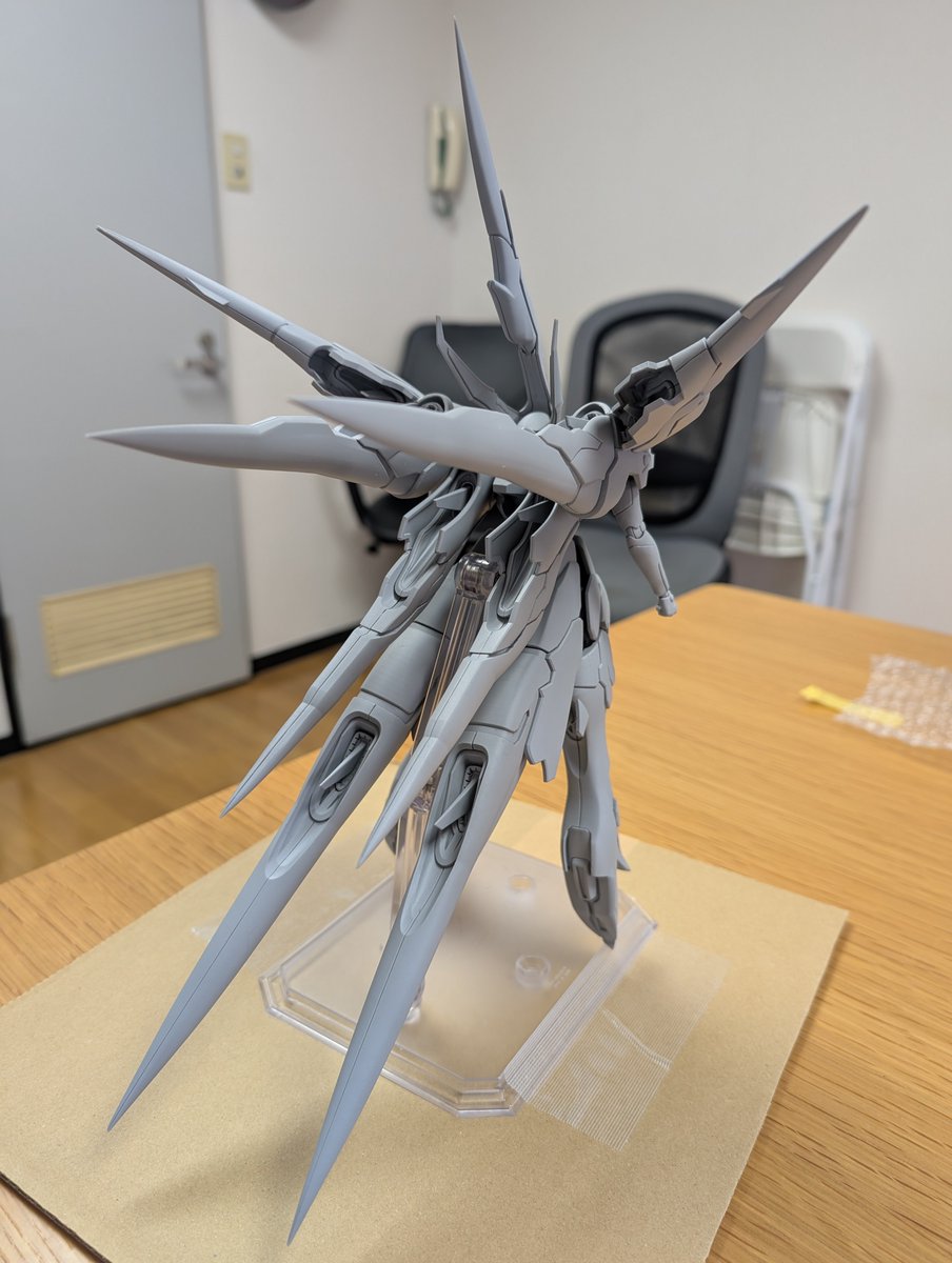 gakky1967's tweet photo. 昨年6月、着彩前の原型モデルです。 https://t.co/HJqmsw0e4I