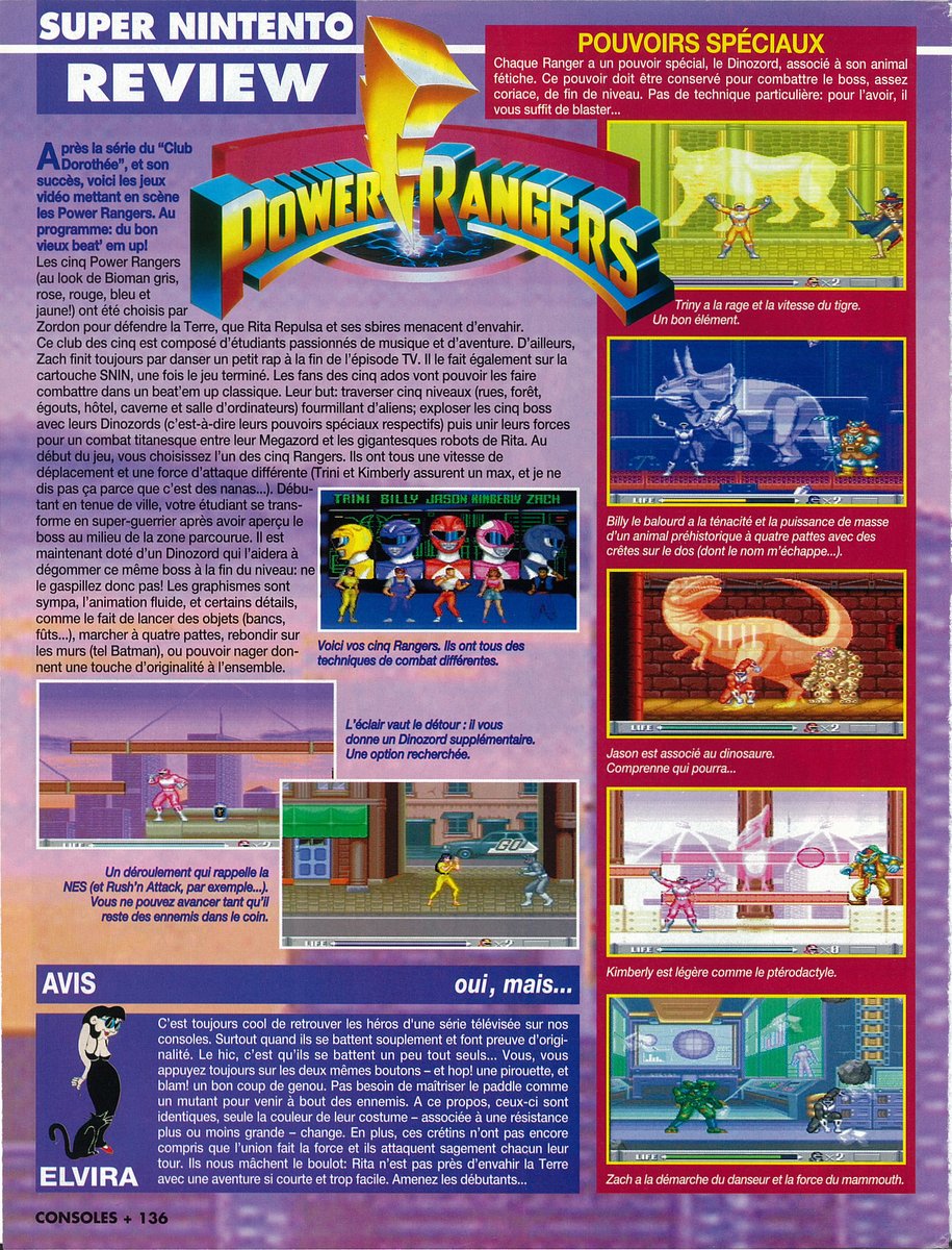 AllmightoFranky's tweet photo. #Nostalgeek on poursuit le feuilletage du #ConsolesPlus d'octobre 1994!Le test de #RenAndStimpyShow adapté du DA sur #Supernes,Puis ça cause #PowerRangers avec l'annonce de la BD et le test du jeu sur #Snes!#retro #retrogaming #oldschool #80s #90s 1/5 https://t.co/5lTC0o5vrG