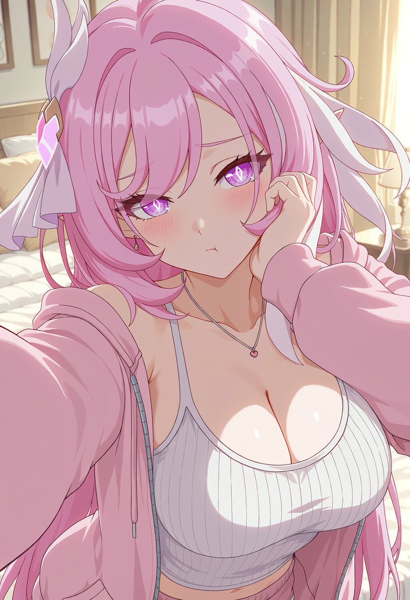 NerynArts's tweet photo. Elysia cute selfie https://t.co/Rurgj3tMtk