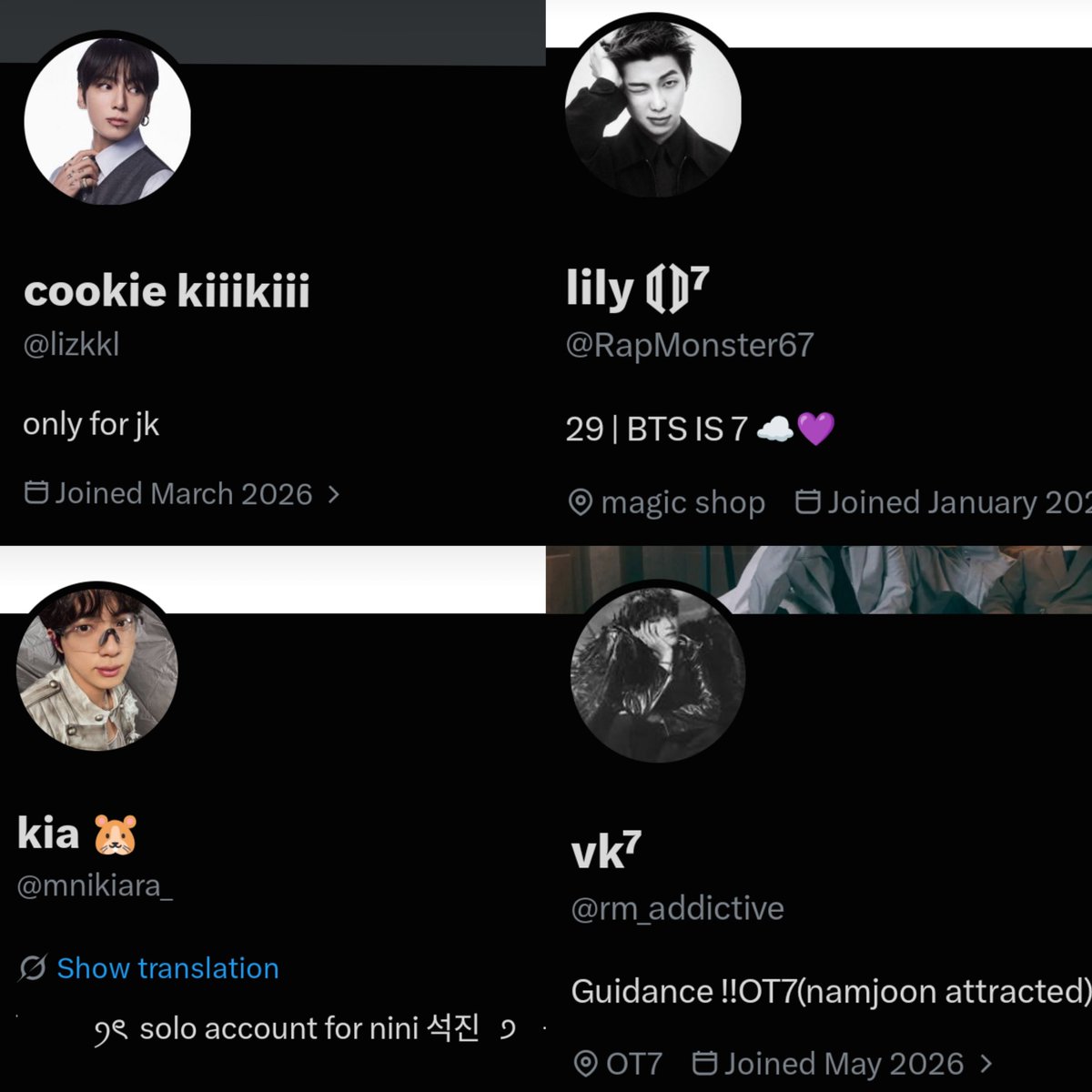 BTSPROTECT07's tweet photo. 🚨 MASS REPORT 🚨
We've compiled a list of setup accounts created by Blinks and stray kids fans  using BTS member's pfp, intended to stir up hate.
We've added the acc links below 👇
‼️Please report and block them under Hate &amp; Spam.
https://t.co/HBmGyxj8jv
https://t.co/ReFDR2WQ2o https://t.co/ZYLvHYo7dI