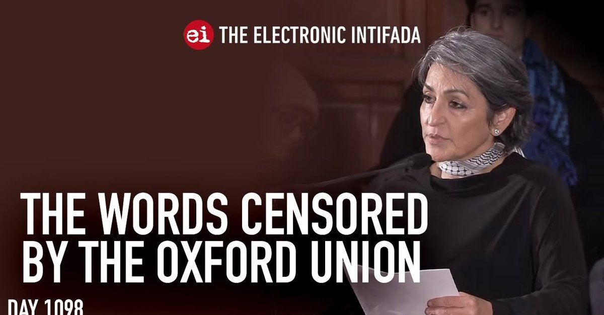 Tammy_Richard's tweet photo. How Susan Abulhawa forced #Oxford Union to uncensor her speech on #Israel, with Ali Abunimah #EndImpunity #BoycottUSA #BoycottIsrael #ArrestNetanyahu #DivestFromUSA #StandWithGaza #Divest #Apartheid #Genocide #WarCrimes #CrimesAgainstHumanity #RuleOfLaw #RulesBasedOrder #InternationalLaw #Boycott #Divestment #BDS #Sanctions #ArmsEmbargo #RejectAmericanGrifters #AUSPol #MXPoli #INDPol #CAPol #CdnPoli #USPol #USPoli #UKPol #EUPol #AUPol #NSWPol #NZPol #JAPPol #SAPol #SAPolitics https://t.co/ESCR8UhDwr