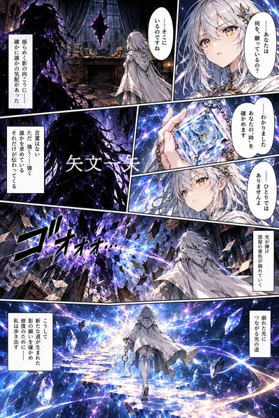 yabumikazuya's tweet photo. 「時を司る少女ルルエ」
第一話のコミカライズ版です。
全16ページから13ページ目から16ページ目までを掲載致します。
良ければご覧下さい。
#時を司る少女ルルエ
#ファンタジー
#矢文一矢
#カクヨム
#GengaStudio
#コミカライズ
#漫画 https://t.co/oDGm8N08SF