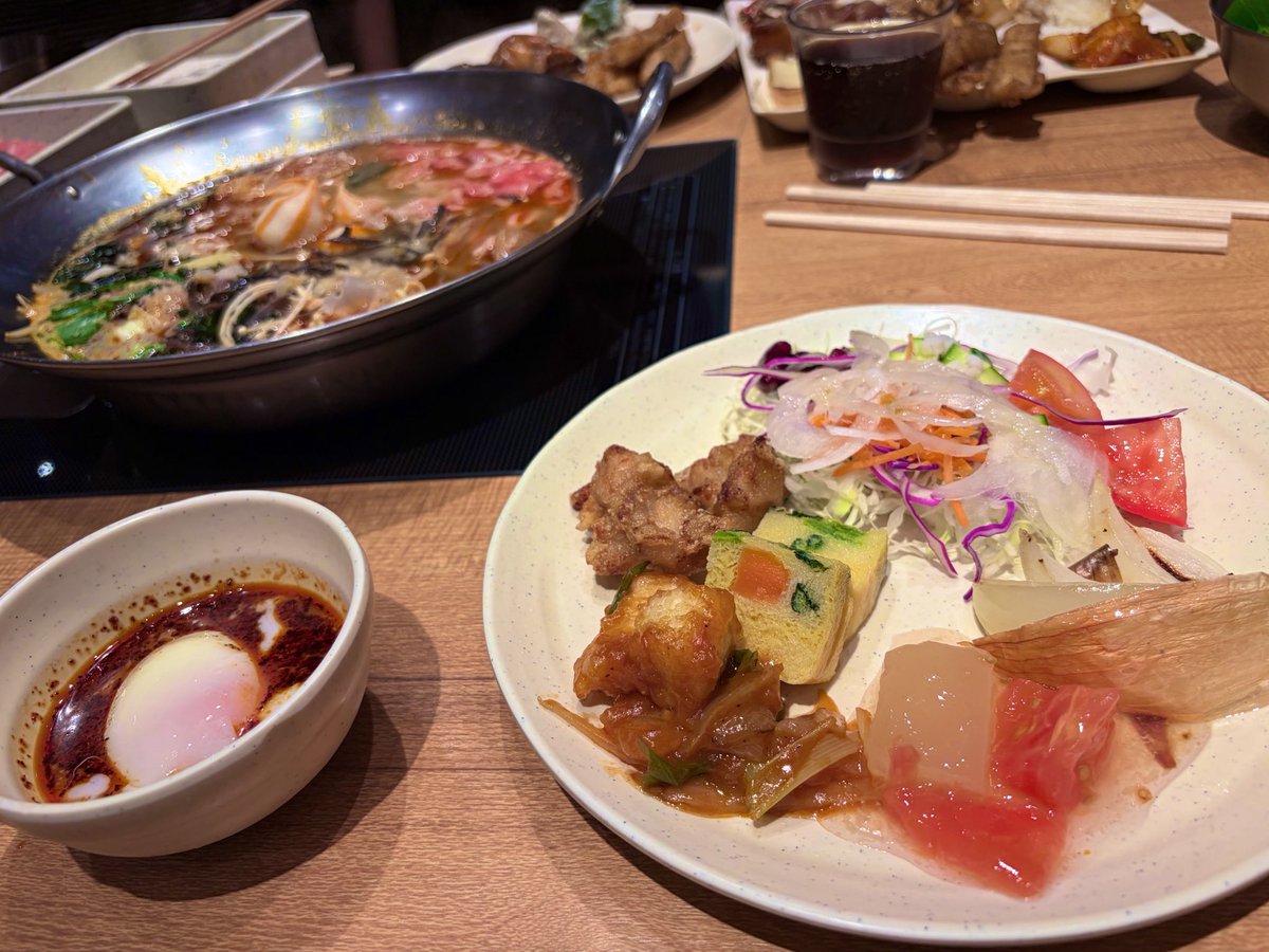 hirokuma_geddon's tweet photo. 麻辣湯食べ放題来れるくらいには回復してきた https://t.co/v6W9oyMug3