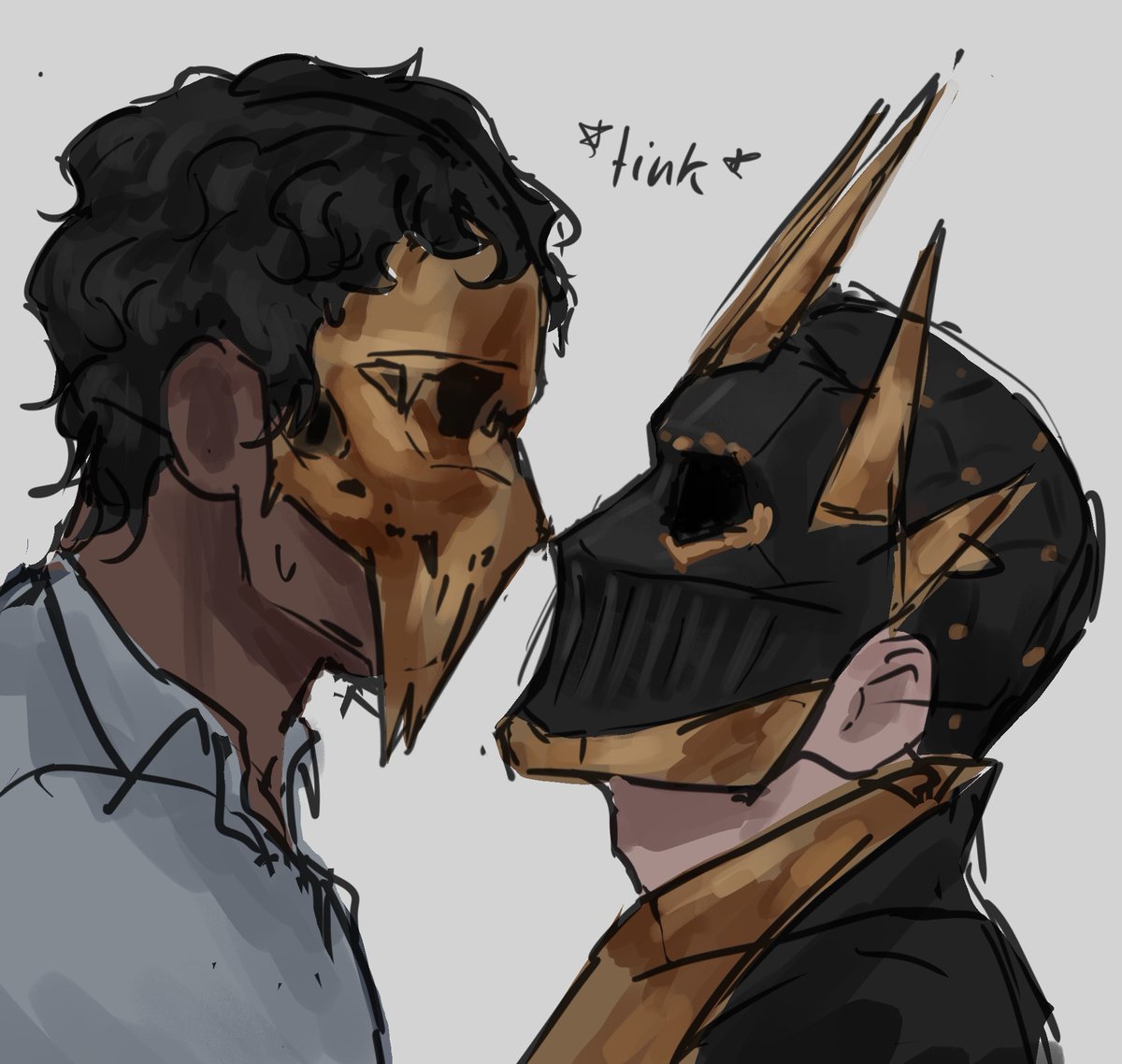 Shinzoo69's tweet photo. Bruno x Marlowe…i call this Brunlowe ok? #HellraiserRevival #Brunlowe https://t.co/V2sJlTzeNf