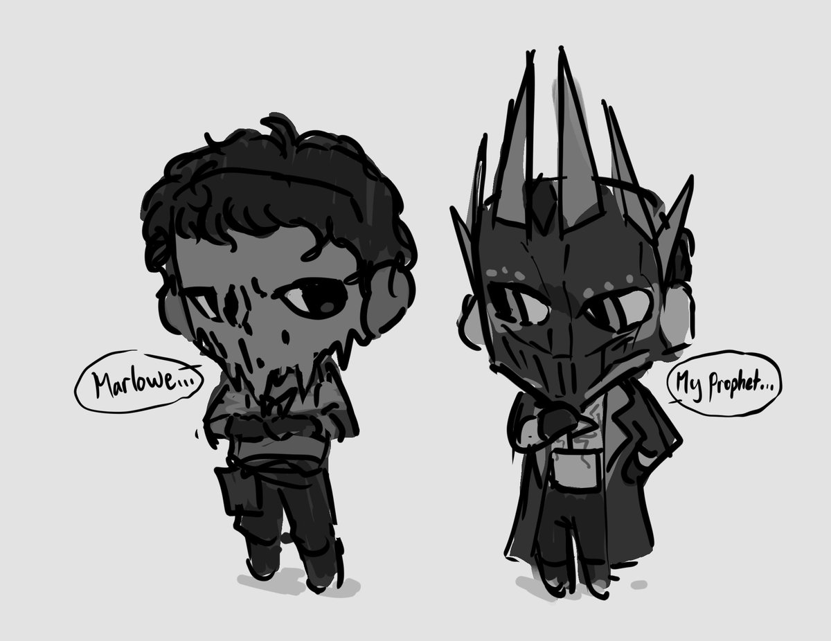 Shinzoo69's tweet photo. Bruno x Marlowe…i call this Brunlowe ok? #HellraiserRevival #Brunlowe https://t.co/V2sJlTzeNf