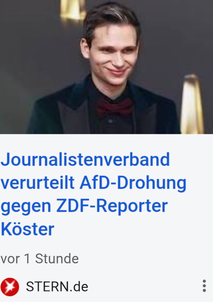 nikitheblogger's tweet photo. Und ich unterstütze die "Drohung", dass der Rundfunkbeitrag abgeschafft wird und Fabian Köster sich einen richtigen Job suchen muss, zu 100%!
Und ihr? https://t.co/iTLppvhr5Y