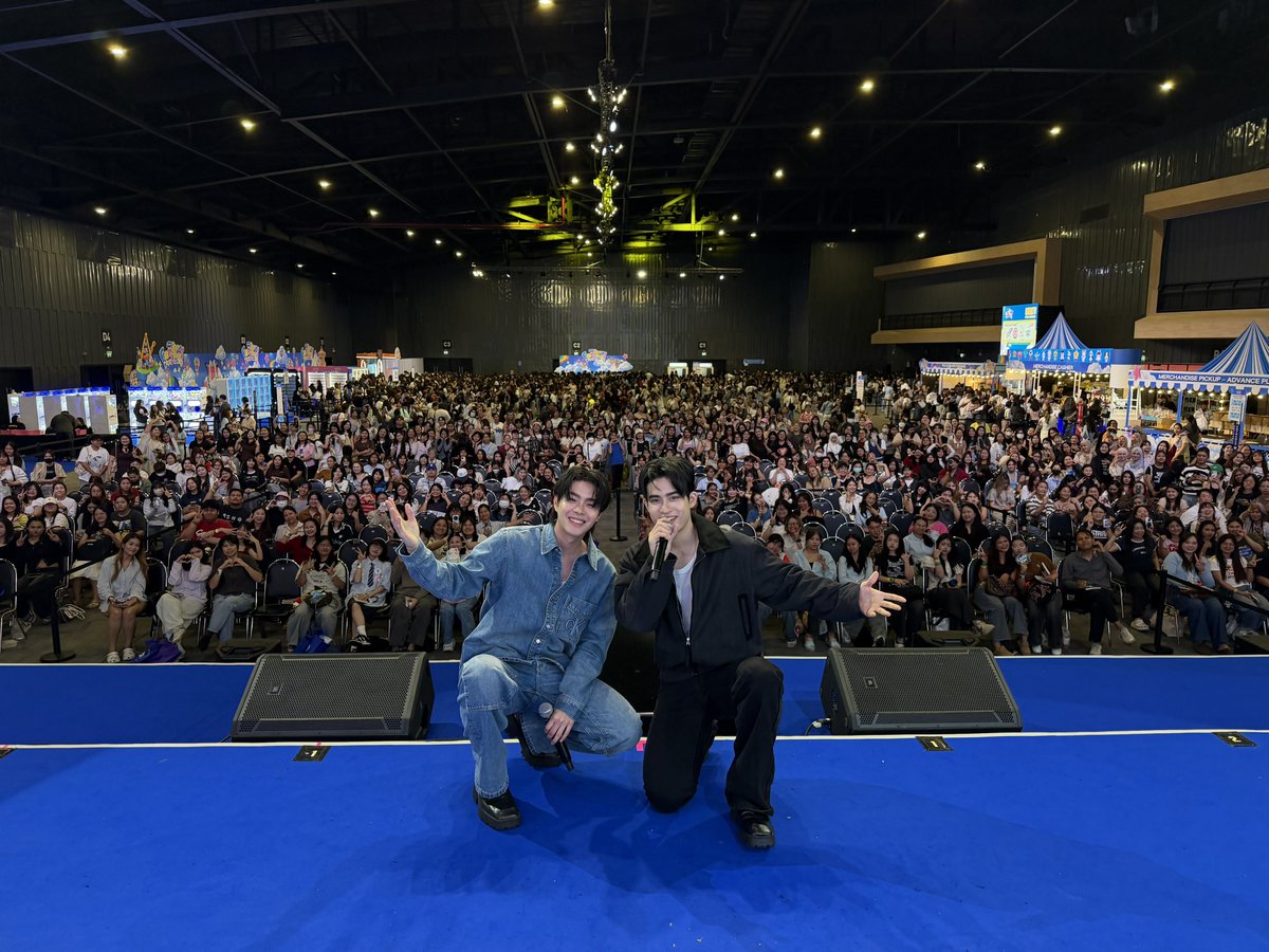 GmmtvShop's tweet photo. บาร์โค้ด - คิน ขอบคุณทุกคนที่มาร่วมกิจกรรม Fan Sign ของพวกเรา ในงาน GMMTV FANIVAL 2026 : Happy Family นะครับ

@barcodetin @Kinn_ts

#GMMTVFANIVAL2026HappyFamilyxBK
#GMMTV https://t.co/aFEZLOQ30b