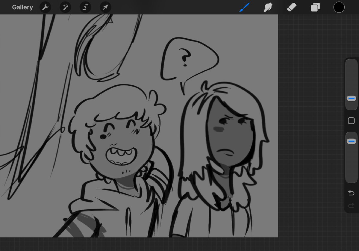 97b0n3s's tweet photo. Trying to find a simplistic art style for drawing comics but you can tell I just started doing bullshit #ocs #goodbyevalentine https://t.co/jN5MABccAP