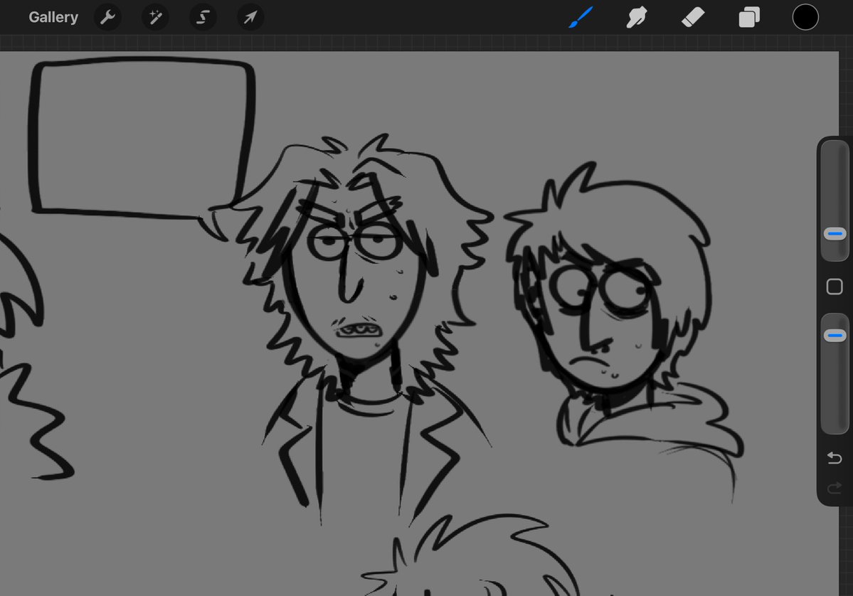 97b0n3s's tweet photo. Trying to find a simplistic art style for drawing comics but you can tell I just started doing bullshit #ocs #goodbyevalentine https://t.co/jN5MABccAP