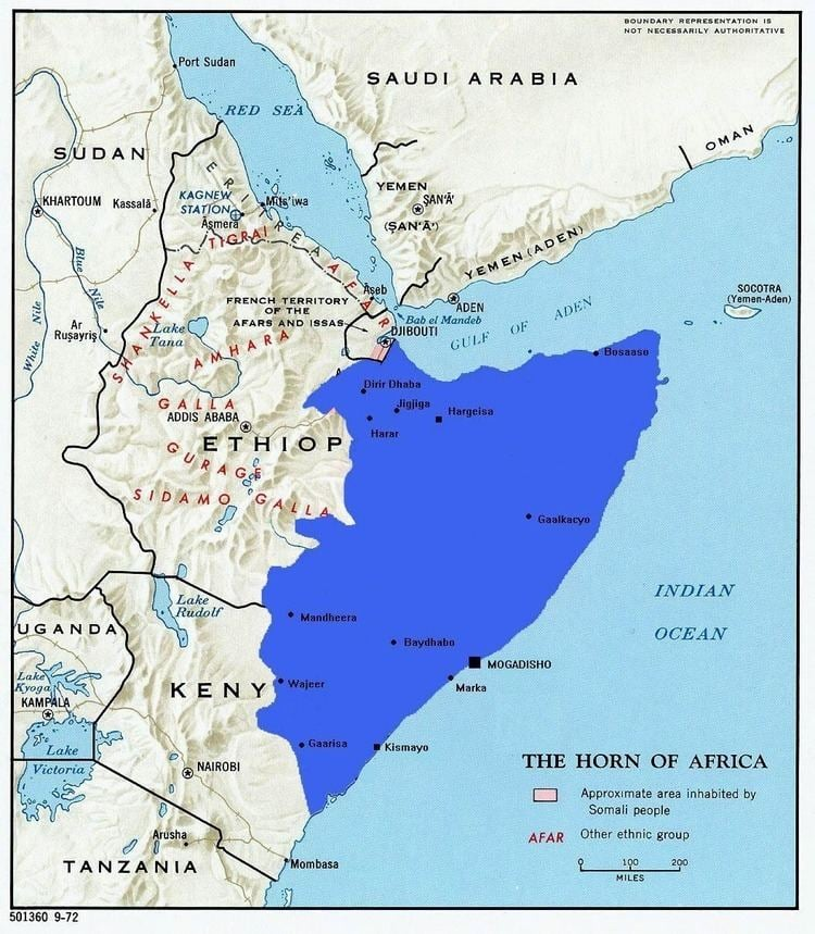 STTNews's tweet photo. @Somalia @HamzaAbdiBarre @AhmedMoFiqi Greater Somalia (Somali: Soomaaliweyn refers to those regions in the Horn of Africa in which ethnic Somalis are and have historically lived. The territory encompasses Somalia the Somali Region and Dire Dawa (collectively known as the Ogaden) in Ethiopia. https://t.co/pfJumJwUvm